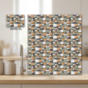 Azulejo de cerámica económico para pared 250x375 para decoración de cocina, azulejo digital 250x375mm 25x37.5cm 10x15 pulgadas tamaño estándar, acero esmaltado - Product Image 6