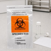 Pochette pour échantillons LDPE 6x9 pouces 2 mil transparente scellable pour documents, échantillonnage hospitalier, coursier, entrepôt, tests, vente en gros, OEM, ODM