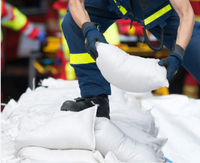 Fabricant chinois de sac de ciment de sable de gravier blanc 25kg 50kg sacs d'agriculture tissés en PP de haute qualité