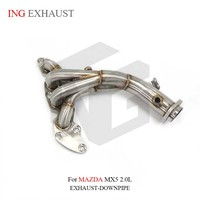 ING Usine Nouveau Style Collecteur Tête pour MAZDA MX5 2.0L En Acier Inoxydable Système D'échappement Auto Accessoires
