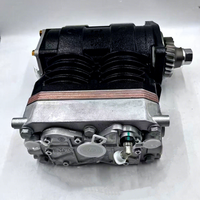 Compresor de Aire OEM de 12V, Modelo 1000406884 612630030405, Ensamblaje de Doble Cilindro para Motores WP12 y WP13, OLIVER para Weichai