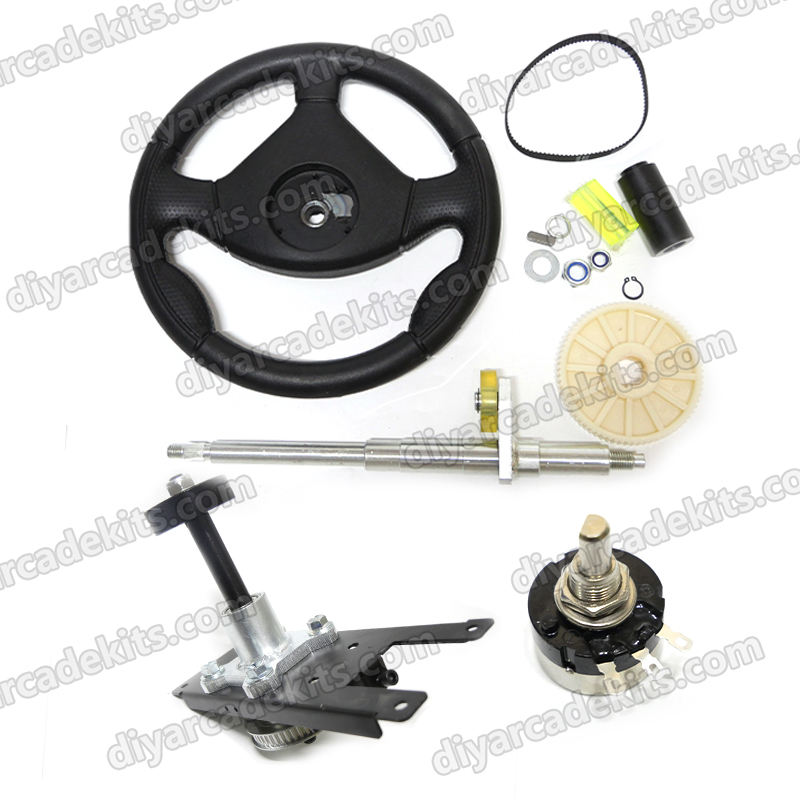 Steering wheel + motor + transformer