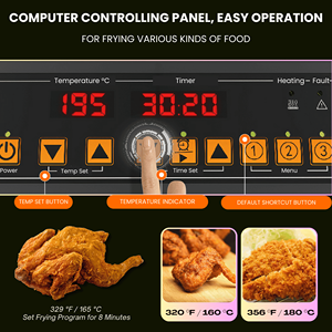 Máquina de limpieza de nuevo producto <span class=keywords><strong>Broster</strong></span> de eficiencia energética para freidora de pollo de acero inoxidable - Product Image 5