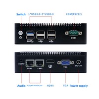 Mini PC industriel embarqué double réseau HT, sans ventilateur, faible consommation d'énergie, garantie 3 ans