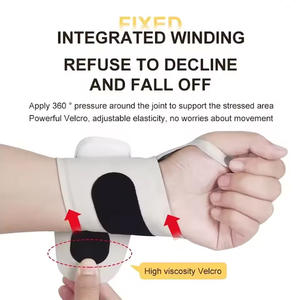 Wireless EMS Hand Heating <b>Pad</b> Wrap Wrist Joint Massager Hot Compress Wrist Guard Support Band Electric <b>Heated</b> Wrist Massager - Product Image 5