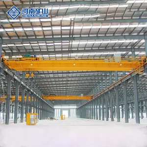 Heavy duty remote control double beams electric mobile 30 ton bridge crane