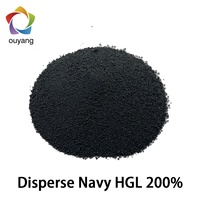 Vente en gros usine : Colorant en poudre polyester dispersé marine HGL 200%, idéal pour la teinture des tissus en polyester