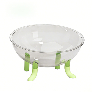 <span class=keywords><strong>Lit</strong></span> <span class=keywords><strong>pour</strong></span> chat en forme de capsule spatiale, moderne, minimaliste, en plastique transparent, écologique, léger, facile à nettoyer, meubles surélevés <span class=keywords><strong>pour</strong></span> chat d'intérieur - Product Image 5