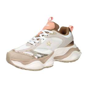 Baskets Shop Art Donna Beige à talon de 5 cm, tailles 36, 37, 38, 39, 40, 41 – Chaussures en toile tendance - Product Image 4