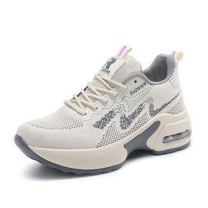 Zapatillas de Running para Mujer, de Venta Caliente, para Verano, Primavera y Otoño, con Aumento de Altura, Amortiguación de Aire, Entresuela de EVA, con Cordones, de Caña Alta - Product Image 3