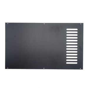 Tùy Chỉnh <span class=keywords><strong>CNC</strong></span> Máy Phay Đen Anodized Nhôm Điều Khiển Front <span class=keywords><strong>Panel</strong></span> - Product Image 6