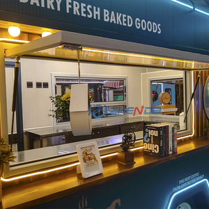 Gerobak Makan Terpopuler Restoran Keliling Pemandangan Jalanan Makanan Cepat Saji - Product Image 4