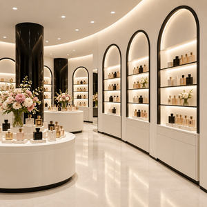 Diseño Interior de Tienda de Perfumes de Lujo, Muebles de Exhibición Personalizados para Tienda de Fragancias - Product Image 5
