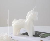 Nouvelle Arrivée Bougie d'Aromathérapie Cheval Nuage Auspicieux Design Minimaliste Bougie Élégante & Créative pour la Décoration Intérieure