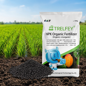 Fertilizante Orgánico Inorgánico NPK en Gránulos <span class=keywords><strong>para</strong></span> Vegetales con Aminoácidos, Acondicionador de Suelo de Liberación Lenta - Product Image 1