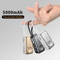 Batterie externe magnétique sans fil 5000 mAh ultra-mince pour smartphones – Idéale pour les déplacements quotidiens