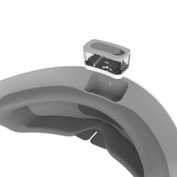 Nouveau Masseur Oculaire Rechargeable Style Coréen 2026 avec Musique, Chauffage, Contrôle de la Température, 3 Modes et Contrôle de Température NTC