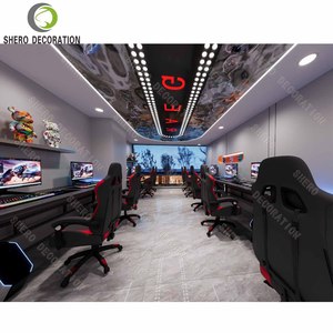 Hub de jeu moderne haut de gamme, mobilier intérieur personnalisé et système d'éclairage d'ambiance immersif sur mesure - Product Image 6