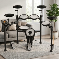 Deviser T-50 Professional Electric Drum Set Aluminum Alloy Construction China Designed for Adult Solo Performance Wholesale