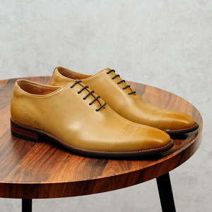 Chaussures <span class=keywords><strong>pour</strong></span> jeunes hommes, chaussures habillées en cuir <span class=keywords><strong>pour</strong></span> hommes, chaussures de <span class=keywords><strong>mariage</strong></span> tendance en cuir véritable <span class=keywords><strong>pour</strong></span> coiffeurs - Product Image 4