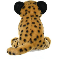 1017 personnalisé ODM OEM réaliste guépard ourson en peluche CPC Animal en peluche panthère assise doux guépard en peluche jouets