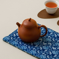 Service à thé et tasses Zisha chinois haut de gamme, ensemble de théière et tasses en argile violette portable pour le thé Kung Fu, avec boîte de rangement