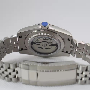 Montre mécanique automatique pour homme la plus fine avec mouvement NH35, fermoir pliant en cristal saphir, faible MOQ, vente chaude - Product Image 4