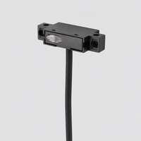 Sensor Fotoelektrik Refleksi Terbatas TZ-85W Sensor Optik Mini Tipis Datar NPN PNP untuk Deteksi Kertas Cetak Cermin Hitam
