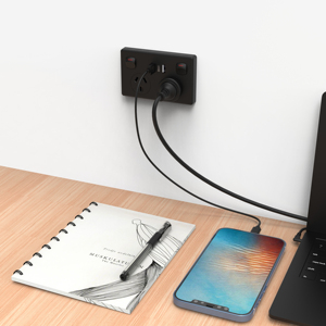 Tiêu chuẩn Úc SAA Outlet chuyển đổi điện điểm điện tường chuyển đổi ổ cắm GPO đơn đôi tường Ổ cắm chuyển đổi ổ cắm - Product Image 3