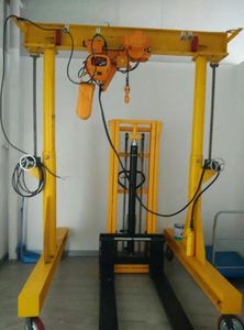 Grua <span class=keywords><strong>Porch</strong></span> Tragbares Rahmen hub portal 1-20 Tonnen Portalkran - Product Image 3