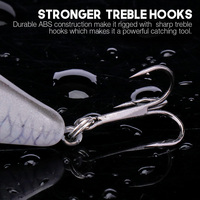 6cm 12g Crankbaits Set pour Leurres De Pêche Au Bar Appâts Durs Topwater Leurres Crank Bait Kit Matériel De Pêche
