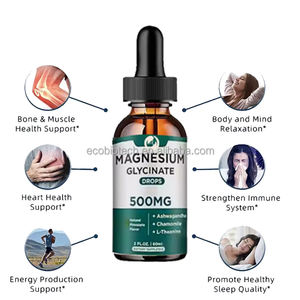 Suppléments de sommeil de goutte d'huile de glycinate de magnésium d'Ausreson 400mg Gouttes liquides de glycinate de magnésium - Product Image 2