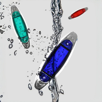 Lampe de signalisation étanche de conception populaire 24V lumière latérale de voiture 12 LED lumière en forme de bateau pour feux de position de remorque