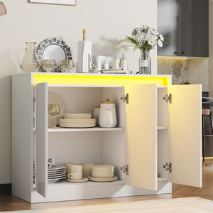 Aparador <span class=keywords><strong>de</strong></span> <span class=keywords><strong>Cocina</strong></span> con Cajones, Mueble Moderno <span class=keywords><strong>de</strong></span> Lujo - Product Image 2
