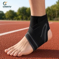 Support de cheville réglable avec fermeture sécurisée pour la randonnée et la marche en plein air