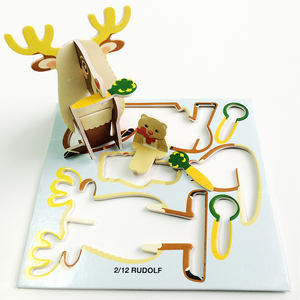 Puzzles 3D Assemblage de jouets éducatifs promotionnels pour le jeu - Product Image 2