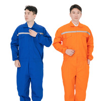 Overol de Trabajo Unisex de Algodón Transpirable e Impermeable con Impresión Reflectante de Transferencia Térmica de Alta Calidad, con Detección de Agujas, Muestra en 7 Días