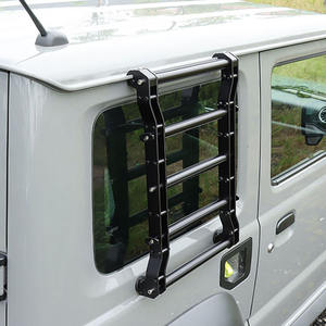 Échelle latérale tout-terrain en aluminium 4x4 pour <span class=keywords><strong>Suzuki</strong></span> <span class=keywords><strong>Jimny</strong></span> JB64 JB74 2018+ Accessoires extérieurs - Product Image 1