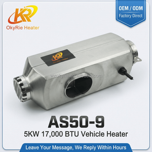 Calentador de Estacionamiento Diésel OkyRie AS50-9 de 5KW, Carcasa de Aluminio, 12V 24V DC, Funcionamiento en Todo Clima, para Autocaravanas, Barcos - Product Image 1