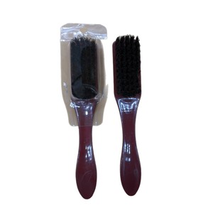 Cepillo para zapatos Qianshang con cerdas de pelo de cerdo y mango de plástico para limpiar calzado - Product Image 4