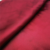 100% Polyester Satin Matériel Tissu Brillant Satin De Soie Tissu De Mariée Satin pour Robe/Robe De Mariée
