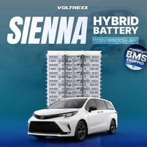 Batterie hybride VOLTREXX certifiée CE 7.2V 6500mAh Longue durée de vie Fournisseur direct d'usine OEM pour Sienna - Product Image 1