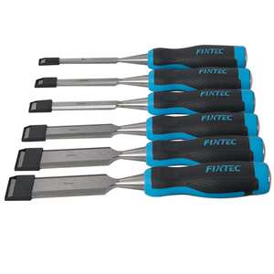 Juego de 6 Cinceles para Madera FIXTEC, Herramientas Manuales para Tallado, Modelo FHWCZT06 - Product Image 3