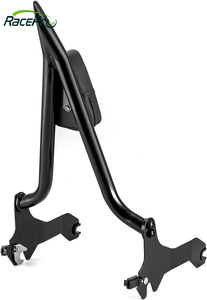 RACEPRO RP7771-2065B Noir 22 pouces Style Sharp 1,3 pouces Guidon large Sissy bar pour Harley Softail <span class=keywords><strong>FXFBS</strong></span> 18-23 FXFB 18-19 - Product Image 4