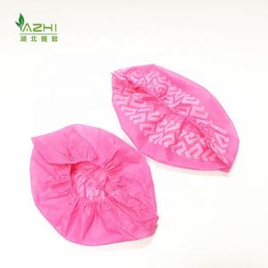 Protège-chaussures jetables antidérapants imperméables roses, très demandés, pour hôpitaux, salles blanches et laboratoires - Product Image 4