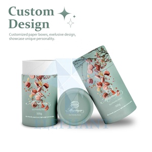 Custom Printed Food Grade Kraft Paper Food Chip Biscuits <b>Dessert</b> Cookie Macaron Packaging Paper Tube Cylinder Round <b>Box</b> - Product Image 4