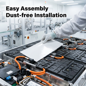 Isolateur en mousse de mélamine composite PET OEM pour système de batterie lithium-ion - Product Image 1