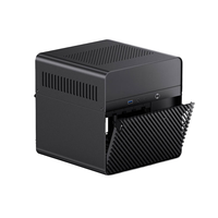 Serveur NAS Mini-ITX JONSBO tout-en-un, boîtier portable en alliage d'aluminium, 5 disques durs remplaçables à chaud, tour moyenne, en stock