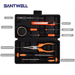 8-Piece All-Purpose Hardware <b>Tool</b> Kit | Multi-Functional for Electrical, Manual and Woodworking Maintenance (Wholesale) - Product Image 2