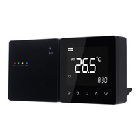 Termostato para Caldera con Control Remoto por WIFI a través de Smartphone, Receptor RF con Batería o Alimentación USB Tipo C para Calefacción de Calderas de Agua/Gas